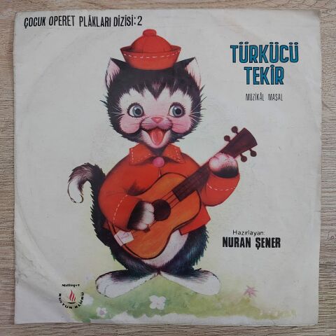 NURAN ŞENER - TÜRKÜCÜ TEKİR 45LİK PLAK