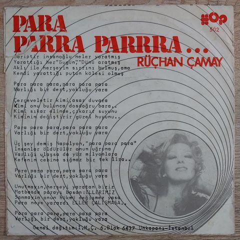 Rüçhan Çamay – Para Parra Parrra / Çocukluğum 45LİK PLAK