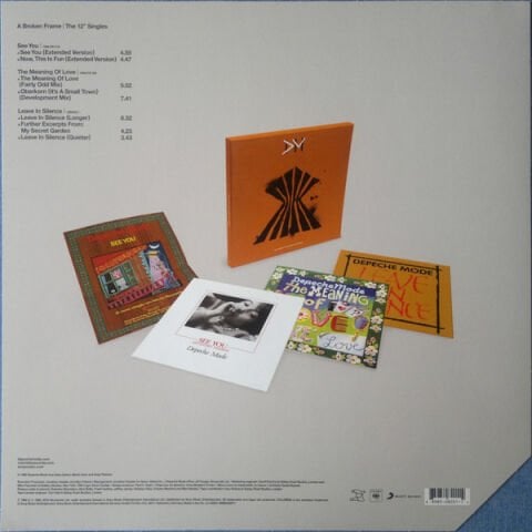 Depeche Mode – A Broken Frame | The 12'' Singles LP PLAK (BOX SET)