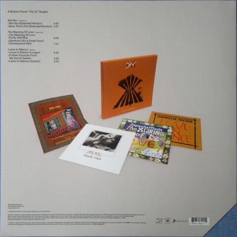 Depeche Mode – A Broken Frame | The 12'' Singles LP PLAK (BOX SET)