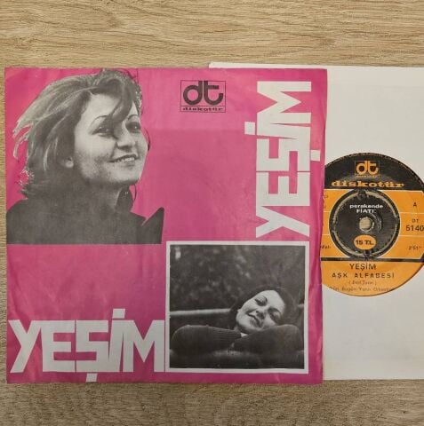 Yeşim – Aşk Alfabesi / Olmaz Böyle Şey 45LİK PLAK