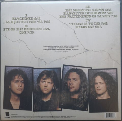 Metallica – ...And Justice For All LP PLAK