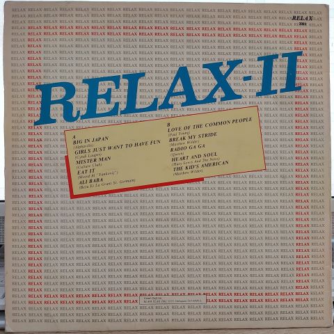 RELAX 2 LP PLAK