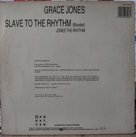 Grace Jones – Slave To The Rhythm LP PLAK