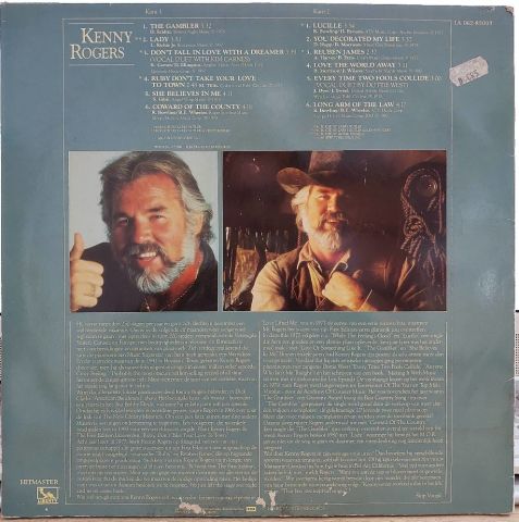 Kenny Rogers – Grootste Hits LP PLAK
