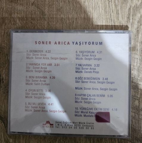 SONER ARICA - YAŞIYORUM CD