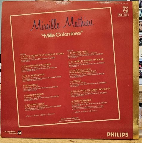 Mireille Mathieu – Mille Colombes LP PLAK