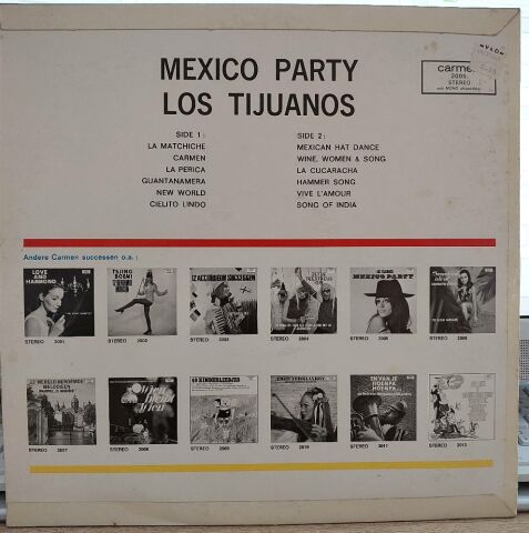 Los Tijuanos – Mexico Party LP PLAK