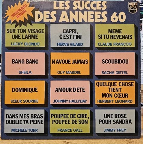 Various – Les Succès Des Années 60 LP PLAK