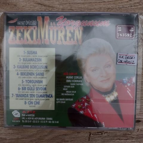 ZEKİ MÜREN - HAYAT ÖPÜCÜĞÜ YORGUNUM CD