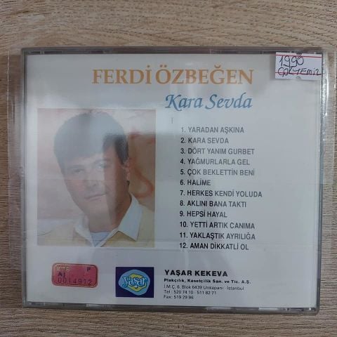 FERDİ ÖZBEĞEN - KARA SEVDA CD