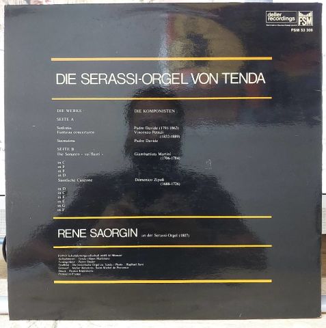 René Saorgin, Padre Davide da Bergamo, Vincenzo Petrali LP PLAK