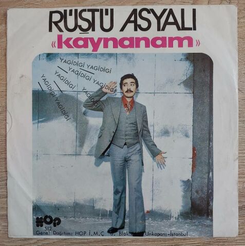 Rüştü Asyalı – Kaynanam / Gönül Postası 45LİK PLAK