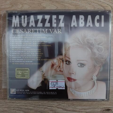 MUAZZEZ ABACI - CESARETİM VAR CD