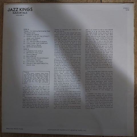 Tommy & Jimmy Dorsey And Their Orchestra* – Last Moments Of Greatness, Vol. II LP PLAK