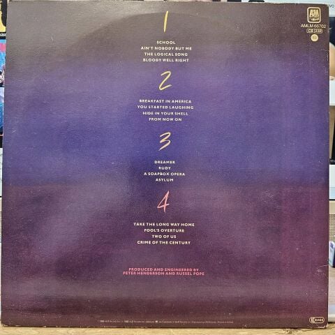 Supertramp – Paris LP PLAK