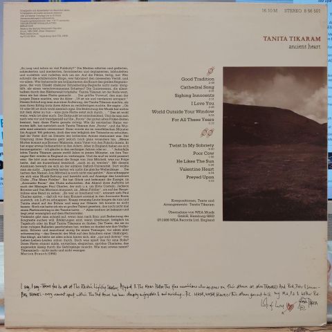 Tanita Tikaram – Ancient Heart LP PLAK