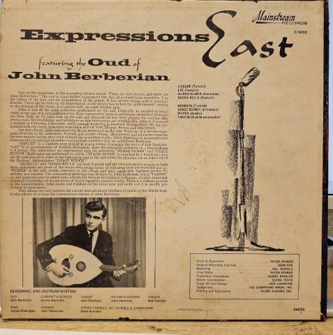 John Berberian – Expressions East LP PLAK