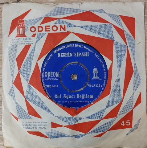 Nesrin Sipahi – Gül Ağacı Değilem / Süreyya 45LİK PLAK