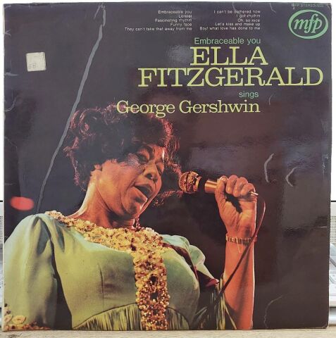 Ella Fitzgerald – Ella Fitzgerald Sings ''Embraceable You'' And Other George Gershwin Favourites LP PLAK