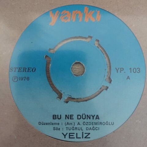 YELİZ - YALAN YALAN 45LİK PLAK