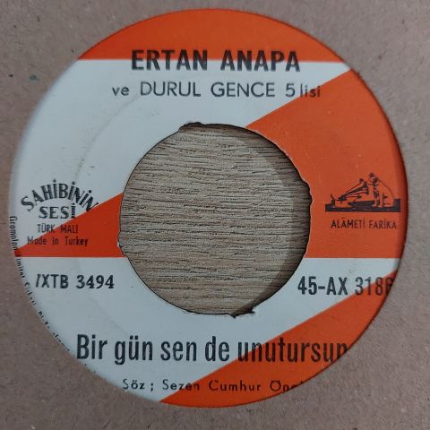 ERTAN ANAPA - YERE BAKAN YÜREK YAKAN 45LİK PLAK