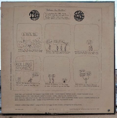 The Rolling Stones – Between The Buttons LP PLAK