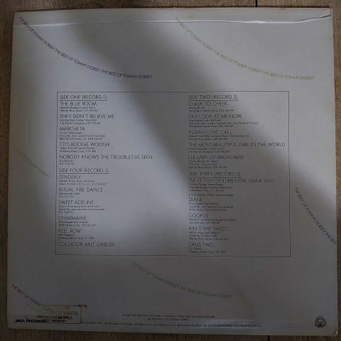 Tommy Dorsey And His Orchestra – The Best Of Tommy Dorsey LP PLAK