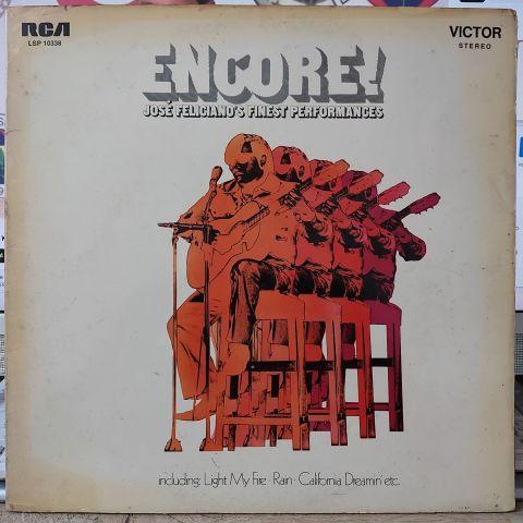 José Feliciano – Encore! José Feliciano's Finest Performances LP PLAK