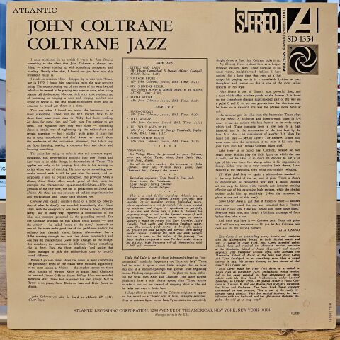 John Coltrane – Coltrane Jazz LP PLAK