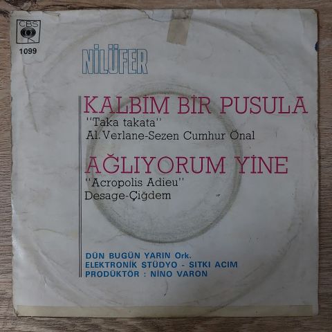 Nilüfer – Oh Ya / Ara Sıra Bazı Bazı 45LİK PLAK