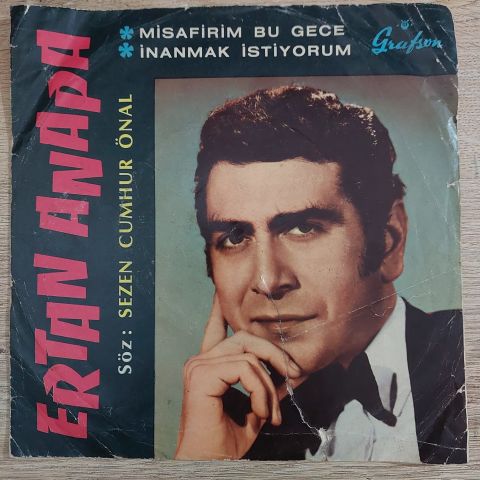 ERTAN ANAPA - MİSAFİRİM BU GECE 45LİK PLAK