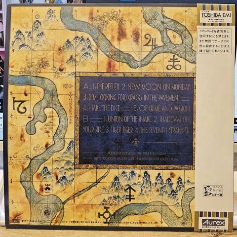 Duran Duran – Seven And The Ragged Tiger LP PLAK