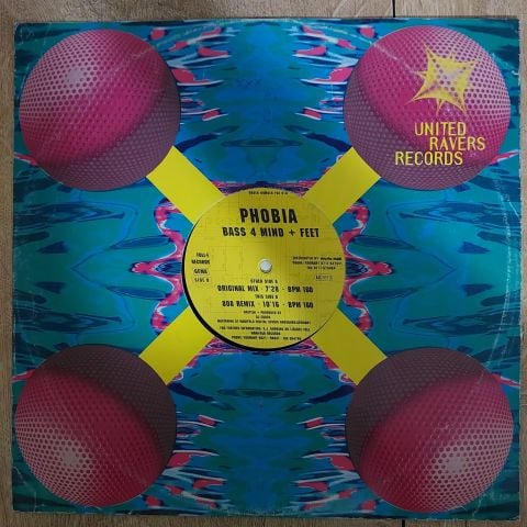Phobia – Bass 4 Mind + Feet LP PLAK