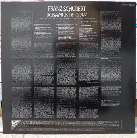 Schubert / Katherine Montgomery / Choir Of St. Hedwig's Cathedral, Berlin LP PLAK