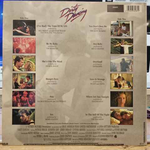 Various – Dirty Dancing (Original Soundtrack From The Vestron Motion Picture) LP PLAK