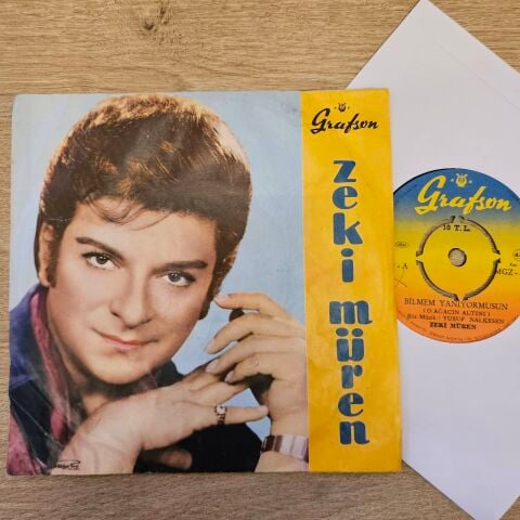 Zeki Müren – O Ağacın Altını / Şeytana Uyduk Bir Kerre 45LİK PLAK