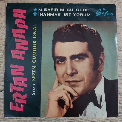 ERTAN ANAPA - MİSAFİRİM BU GECE 45LİK PLAK