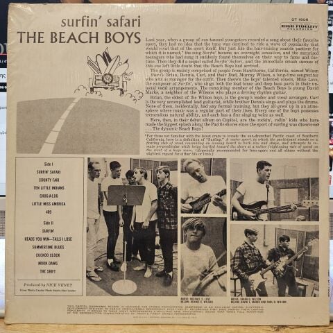 The Beach Boys – Surfin' Safari LP PLAK