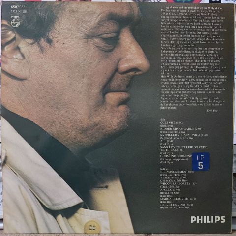 Erik Bye – Jeg Vet En Vind LP PLAK