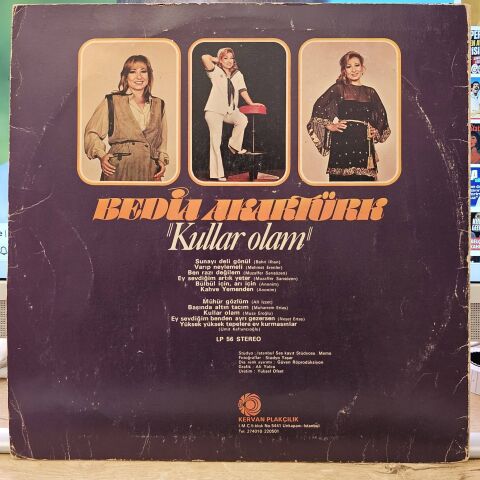 Bedia Akartürk – Kullar Olam LP PLAK