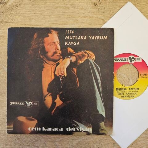 Cem Karaca - Dervişan – Mutlaka Yavrum / Kavga 45LİK PLAK