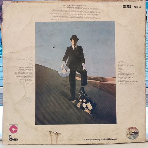 Pink Floyd – Wish You Were Here LP PLAK