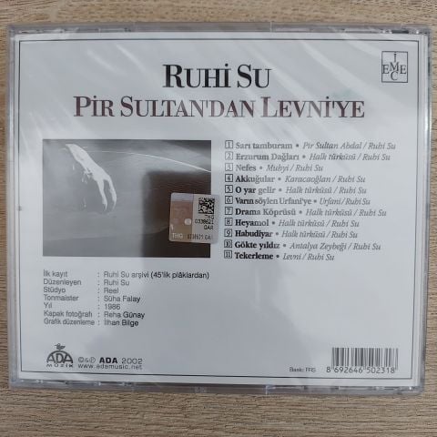 RUHİ SU - PİR SULTANDAN LEVNİYE CD
