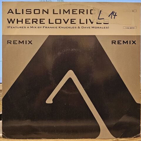 Alison Limerick – Where Love Lives (Remix) LP PLAK