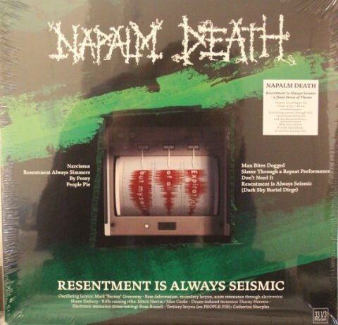 Napalm Death – Resentment Is Always Seismic – A Final Throw Of Throes LP PLAK