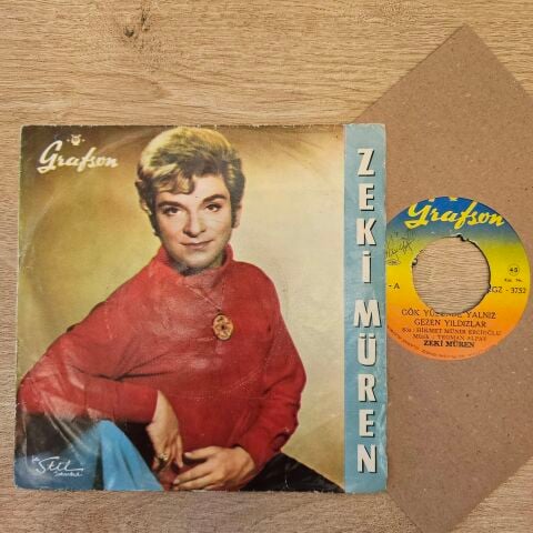 Zeki Müren – Gök Yüzünde Yalnız Gezen Yıldızlar 45LİK PLAK