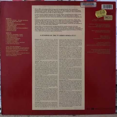 Dave Pollecutt – William C. Faure's Shaka Zulu (An Original Soundtrack) LP PLAK