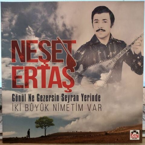 NEŞET ERTAŞ - GÖNÜL NE GEZERSİN SEYRAN YERİNDE İKİ BÜYÜK NİMETİM VAR LP PLAK