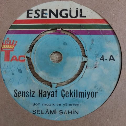 ESENGÜL - SENSİZ YAŞANMIYOR 45LİK PLAK